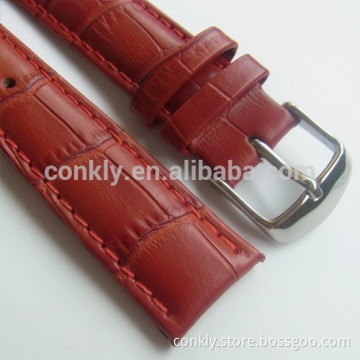 red leather nato watch straps